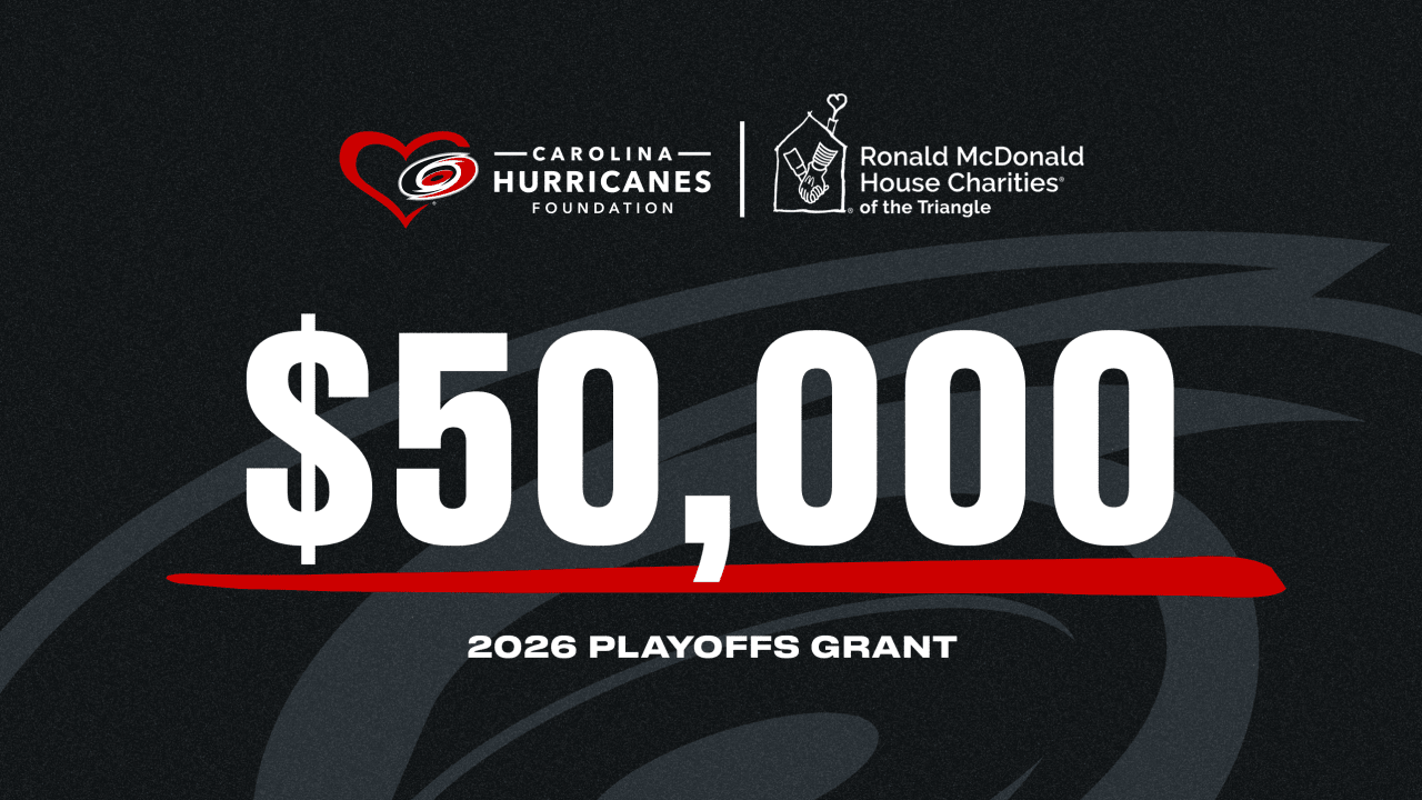 Canes Announce $50,000 Grant To Ronald McDonald House Charities Of The Triangle
