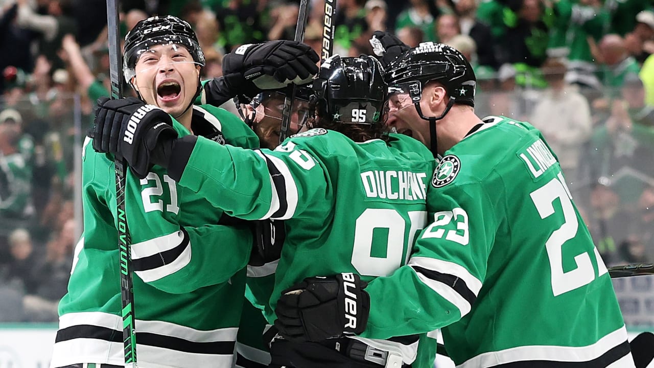 Robertson breaks tie in 3rd period, lifts Stars past Wild