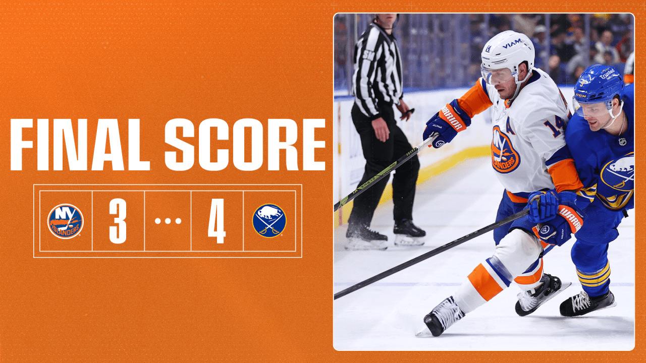 The Skinny: Sabres 4, Islanders 3