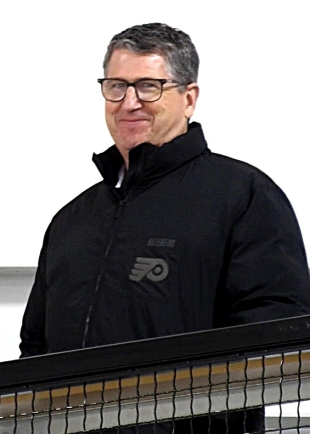Flyers President of Hockey Operations Keith Jones - Windfelder