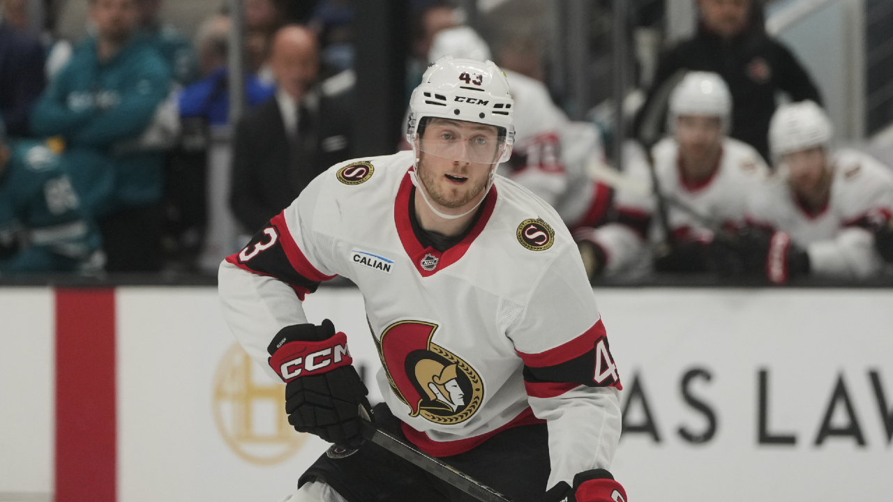 Senators' Tyler Kleven ruled out vs. Sabres with upper-body injury