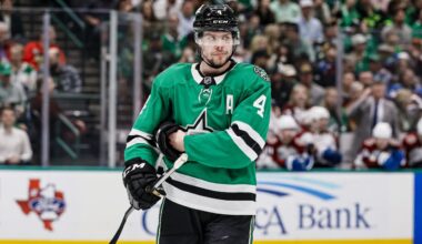 Heiskanen's status still to be determined for Stars in Game 1