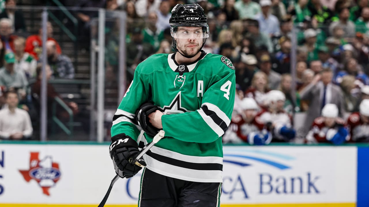Heiskanen's status still to be determined for Stars in Game 1