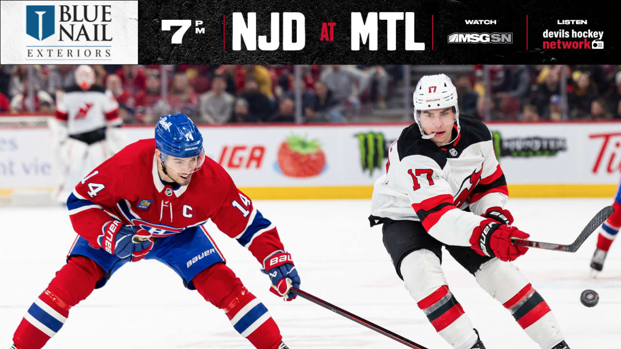 Devils, Habs Complete Home-and-Home Series in Montreal | PREVIEW