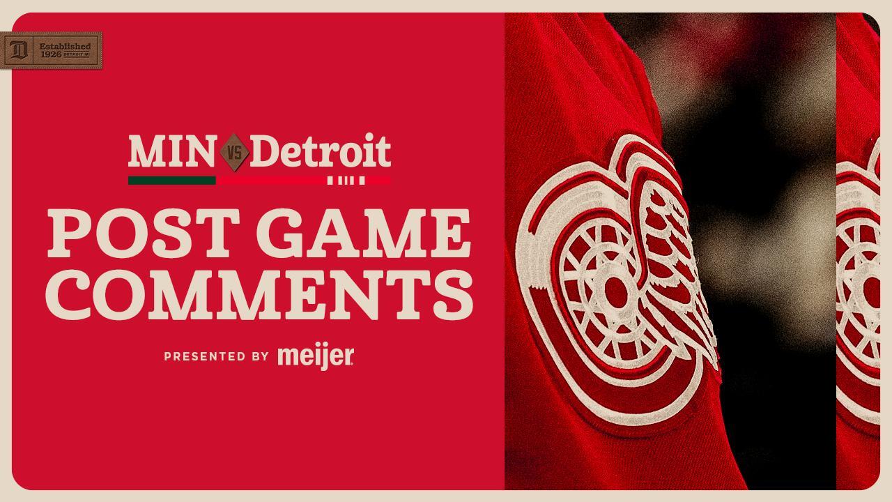 Meijer Postgame Comments 4/05/26 | Detroit Red Wings