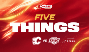 5 Things - Flames vs. Kings