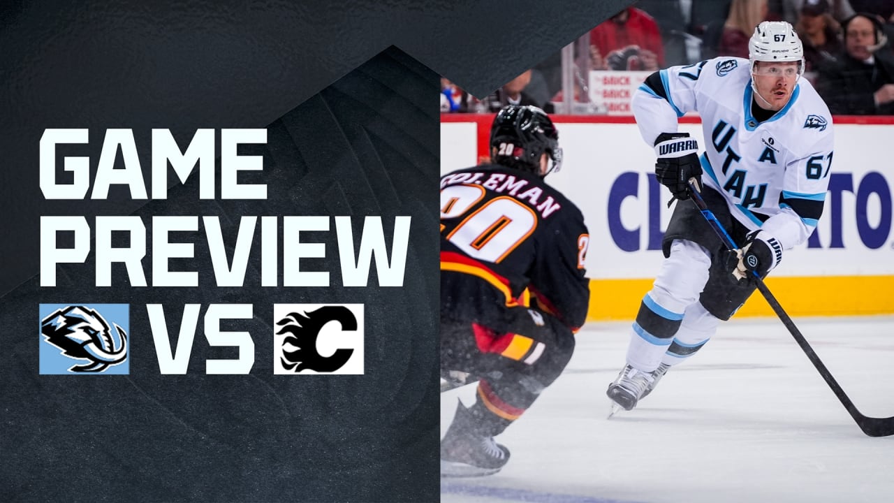 Utah Faces Calgary in Final Road Game of Season