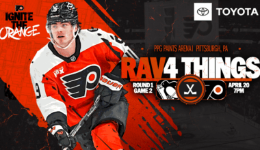 RAV4 Things: Flyers @ Penguins -- Game 2
