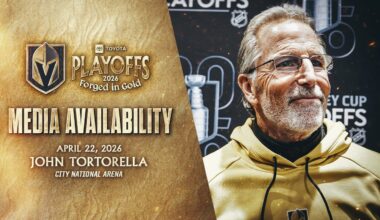 🎥 SOUND: Tortorella | Vegas Golden Knights