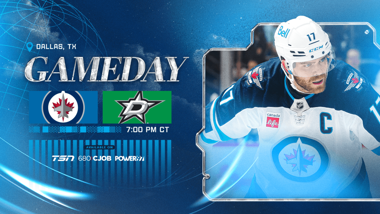 GAMEDAY: Jets at Stars | Winnipeg Jets