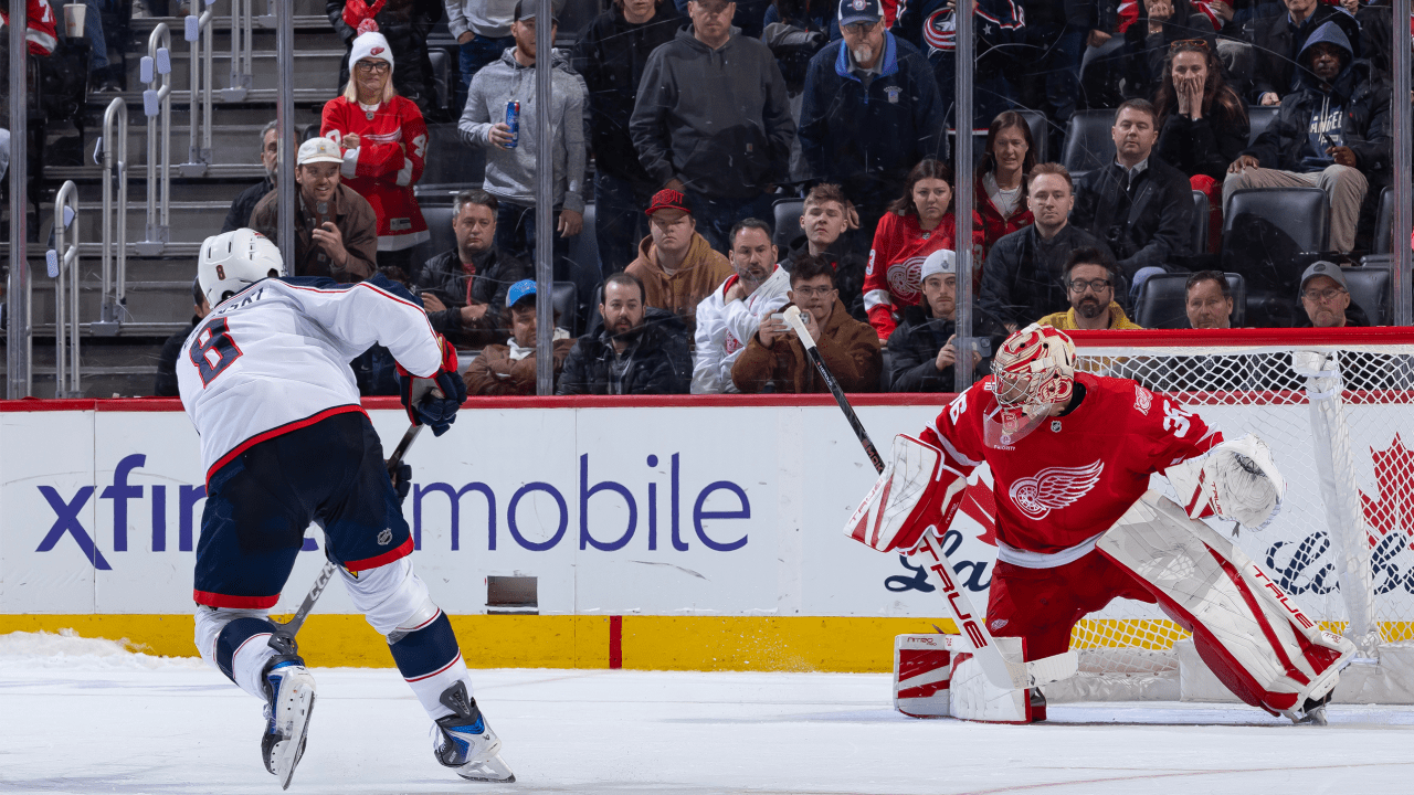 Blue Jackets show they're 'going to fight to the end' with shootout win against Red Wings