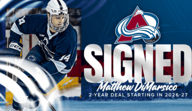 Avalanche Signs DiMarsico | Colorado Avalanche