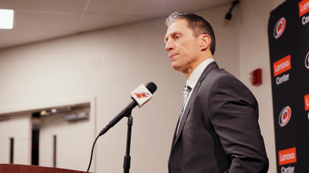 Rod Brind'Amour Postgame Quotes | Carolina Hurricanes