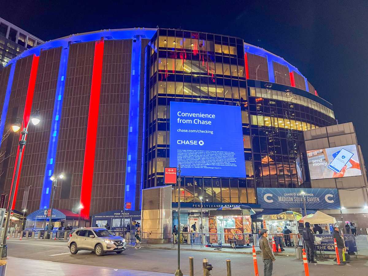 Madison Square Garden where PWHL record-breaking women's hockey game will be held
