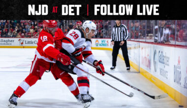 LIVE UPDATES: Devils 2, Red Wings 2