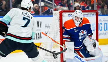 Ingram makes 27 saves, Oilers shut out Kraken to gain in Pacific
