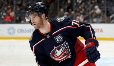 NHL Status Report: Severson out for rest of season for Blue Jackets
