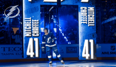 Chaffee 'honored' for return to Tampa Bay