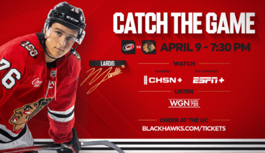 PREVIEW: Blackhawks Begin Final Homestand Against Hurricanes