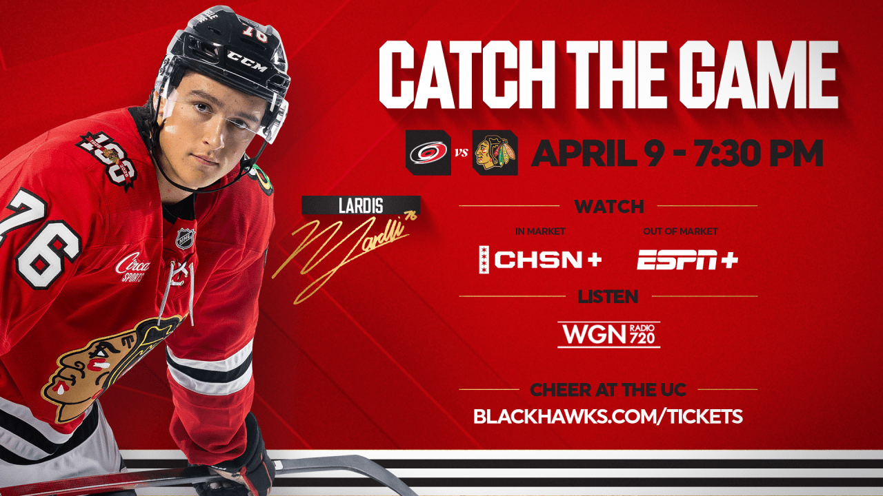 PREVIEW: Blackhawks Begin Final Homestand Against Hurricanes