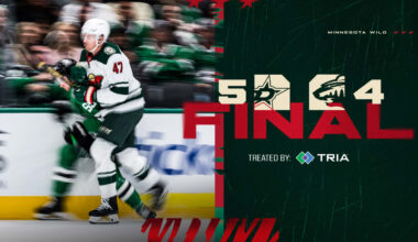 Game Recap: Stars 5, Wild 4
