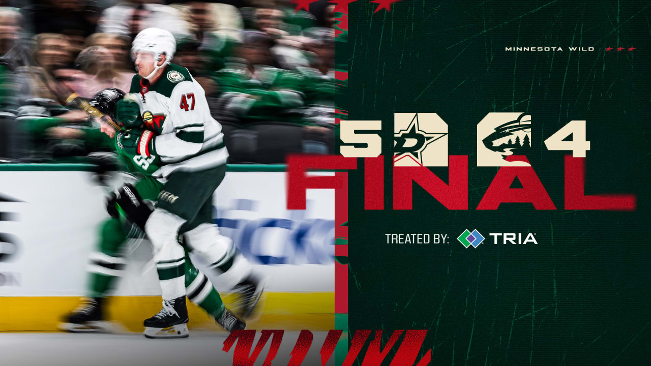 Game Recap: Stars 5, Wild 4