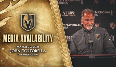 🎥 SOUND: Tortorella | Vegas Golden Knights