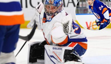 Ilya Sorokin needs defense to be better in Islanders' key playoff stretch run