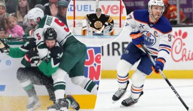 NHL best bets, picks: Predictions for Bruins vs. Sabres, Stars vs. Wild, Oilers vs. Ducks on Tuesday