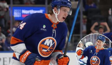 Islanders adding playoff hockey to Cal Ritchie's rookie season