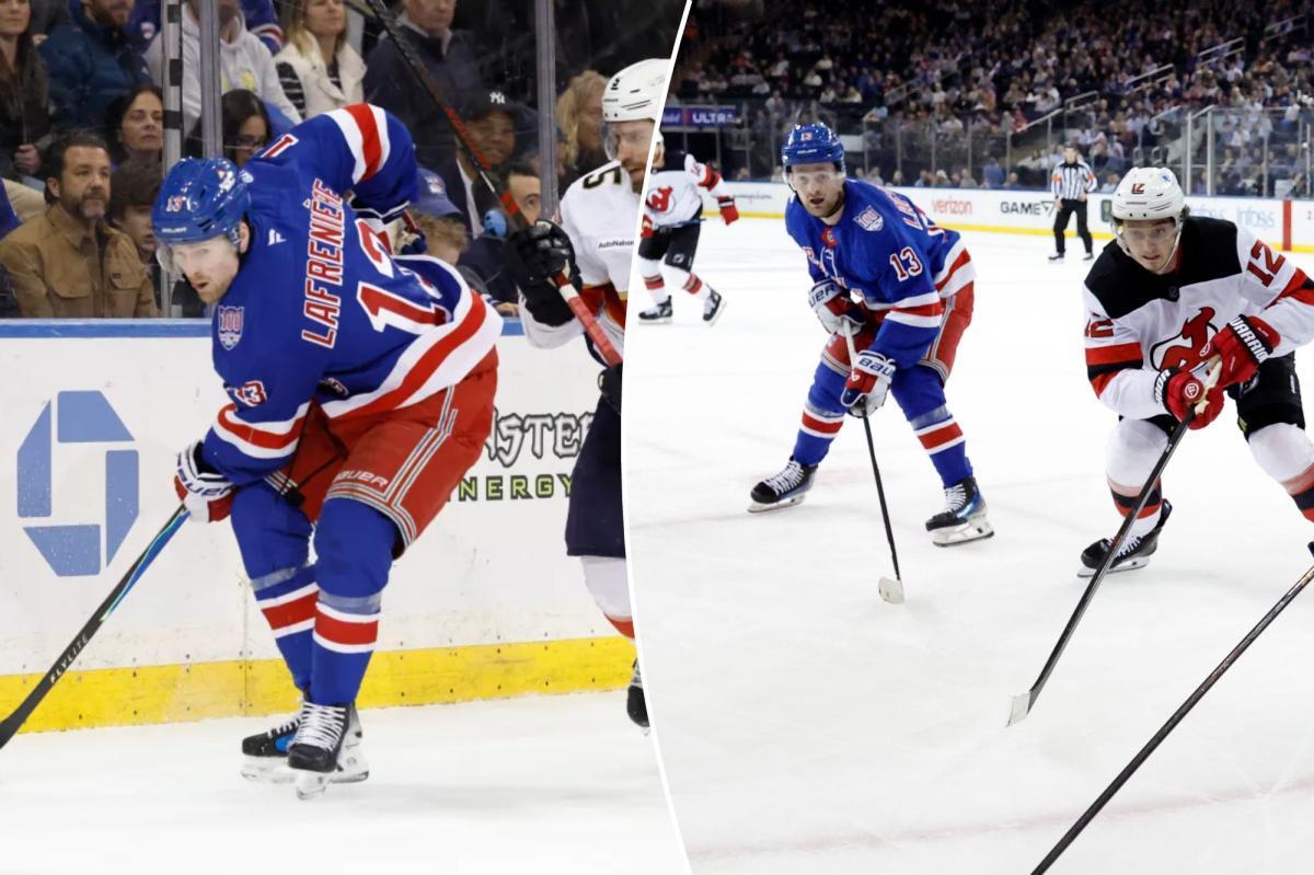 Rangers' Alexis Lafreniere's net-front presence adding new dynamic