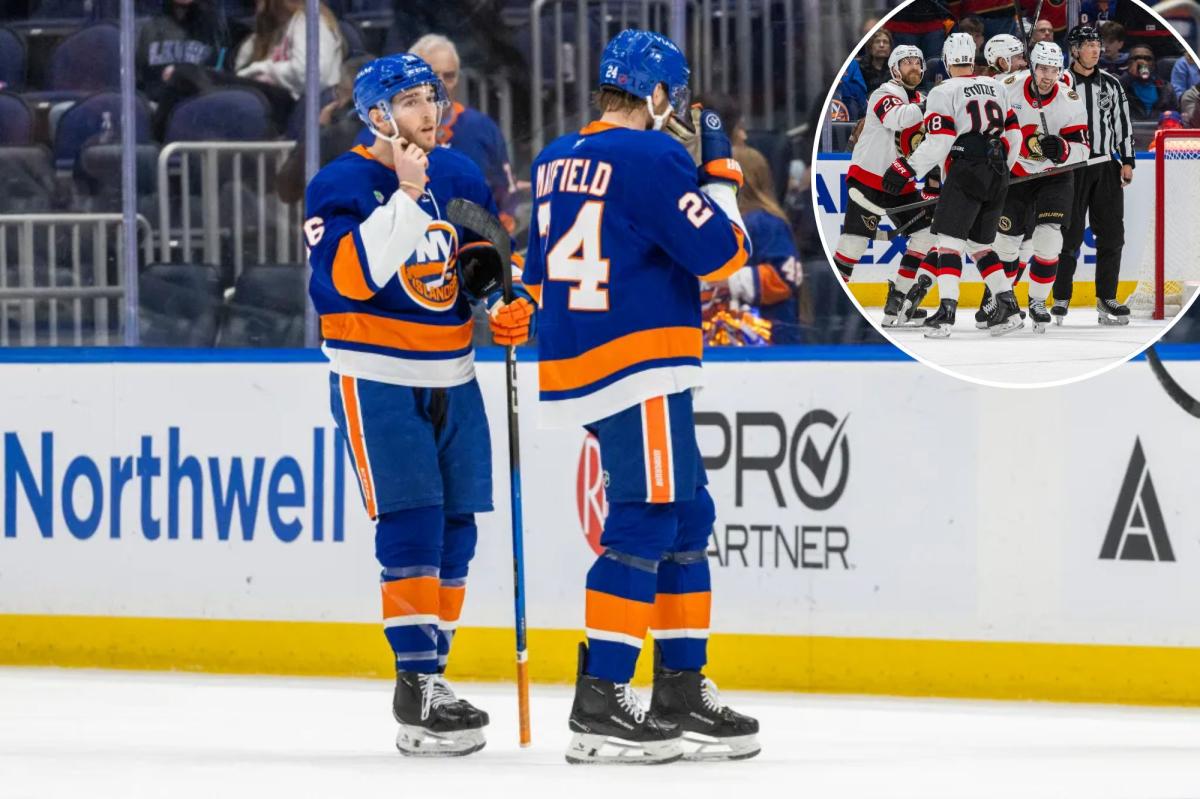 Islanders on brink of full collapse after suffering loss to Senators