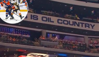 NHL fan gives birth at Edmonton Oilers game