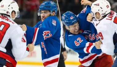 Rangers' Noah Laba tells The Post what he learned from his first NHL fight