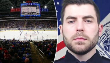 Islanders honor slain NYPD officer Jonathan Diller
