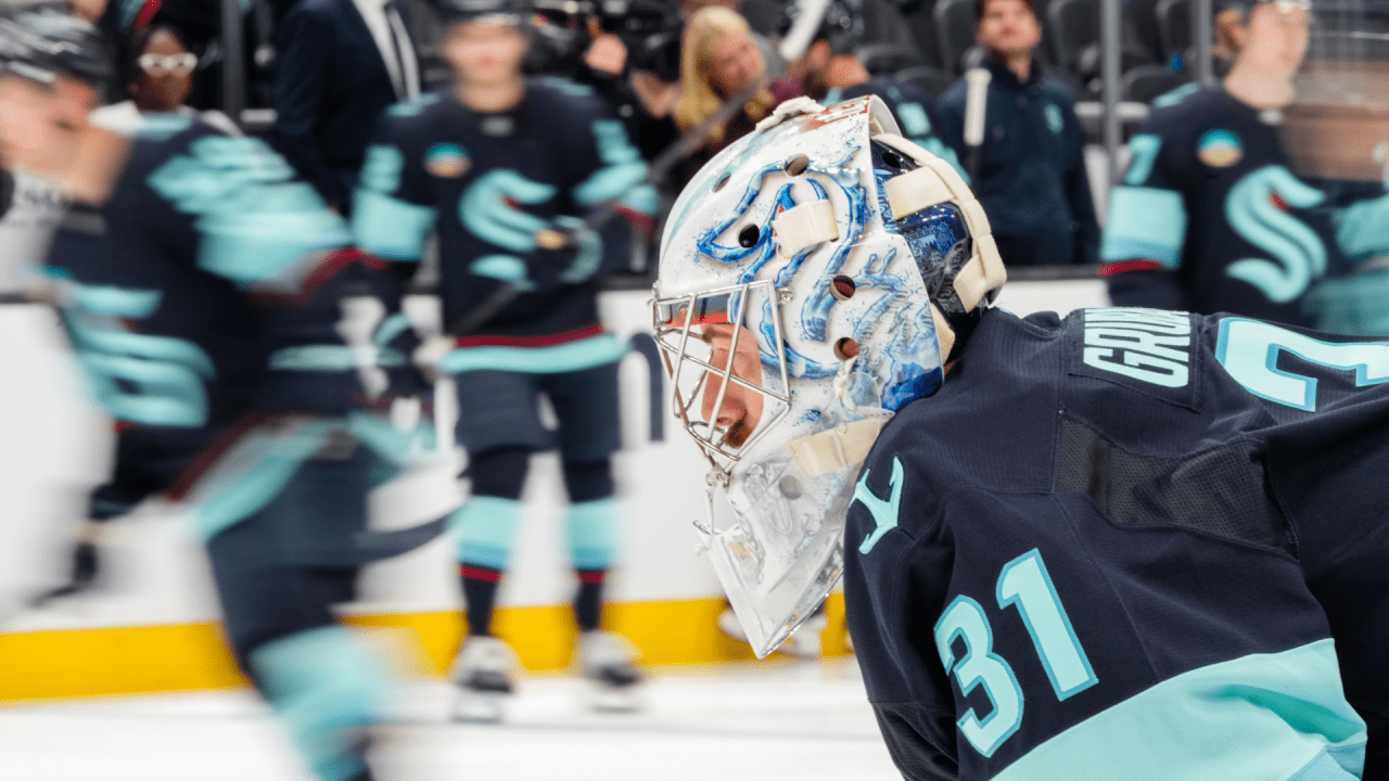 Grubauer Stood Out In Kraken Tale Of Two Seasons
