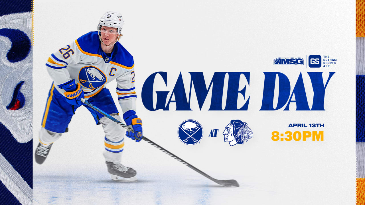 Sabres at Blackhawks | How to watch, lineup notes, and storylines