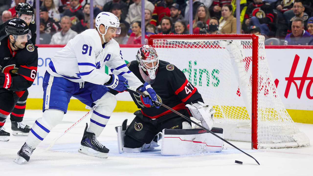 Senators stay hot, hand Maple Leafs 7th straight loss in regular-season finale