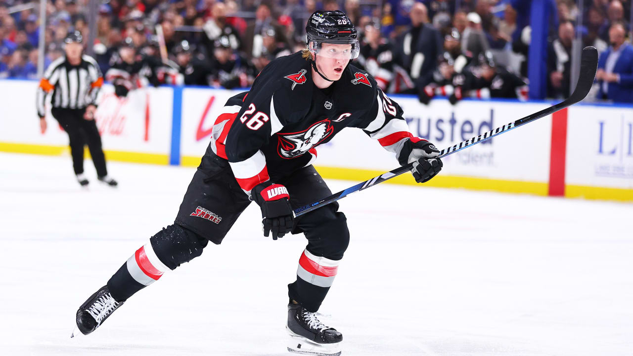 Dahlin forges bond with Buffalo, helps Sabres reach playoffs at last