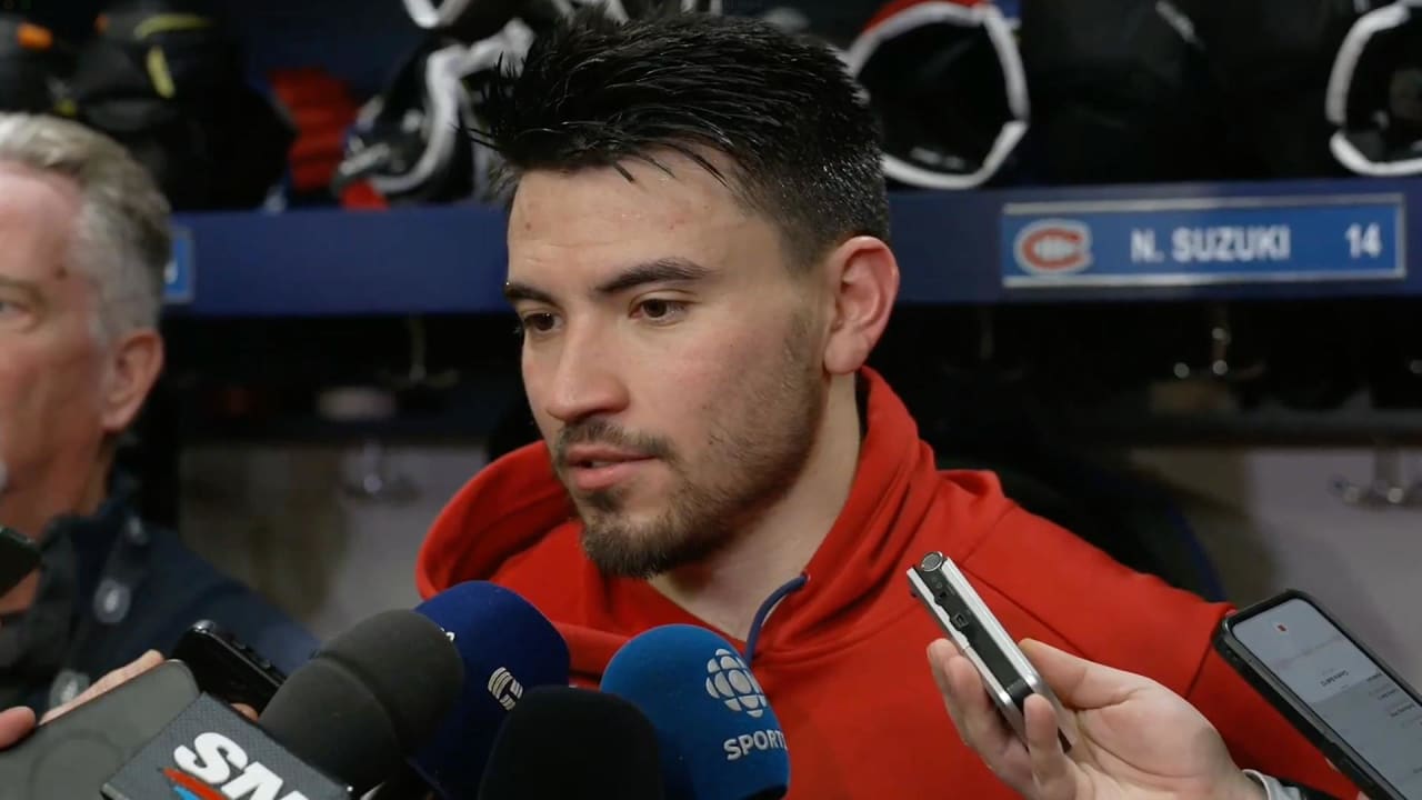 Postgame vs. NJD: Suzuki | Montréal Canadiens