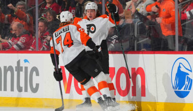 Zegras has 3 points, Flyers cruise past Devils to win 3rd straight
