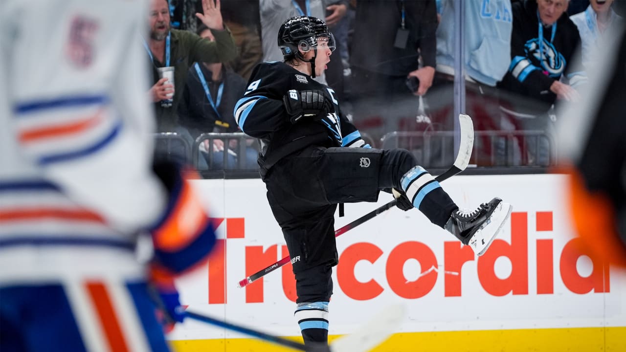 Keller’s Overtime Goal Leads Utah to Win Over Edmonton