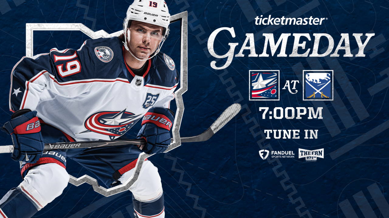 PREVIEW: Blue Jackets head to Buffalo with momentum