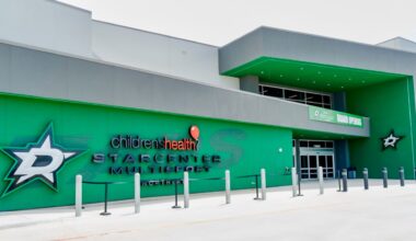 Dallas Stars, Town of Northlake officially open Children's Health StarCenter Multisport Northlake