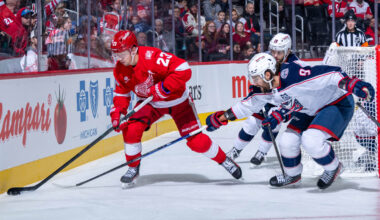 Blue Jackets, Red Wings meet Tuesday with playoff hopes on the line
