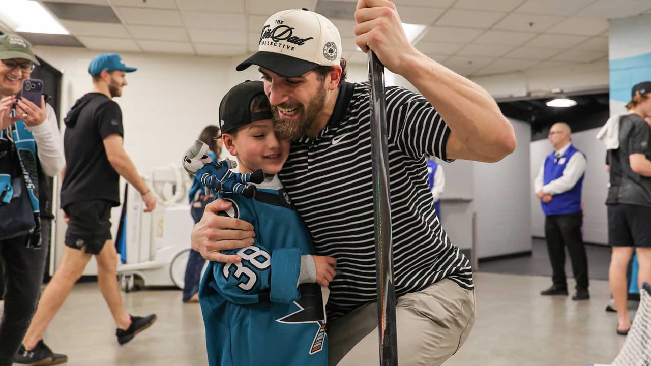 Mario Ferraro's ticket program creates unforgettable Sharks experiences for families impact by Pediatric Cancer