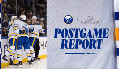Sabres find their game after slow start, take over 1st in Atlantic