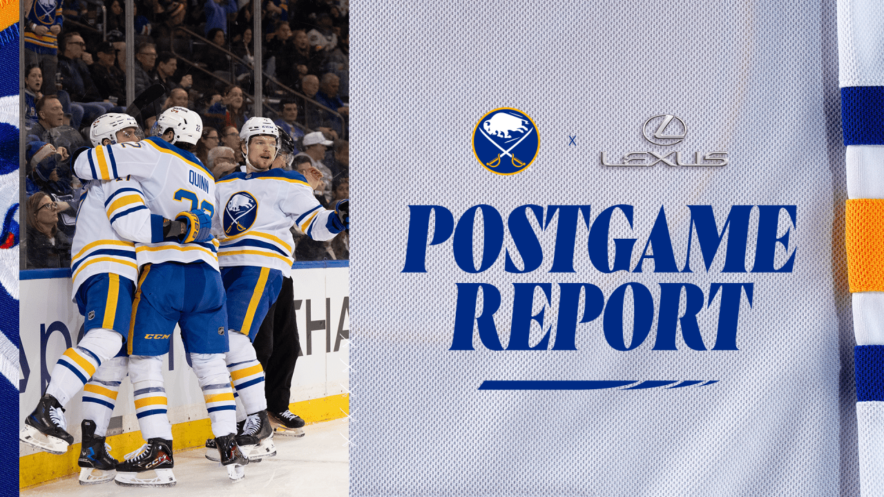 Sabres find their game after slow start, take over 1st in Atlantic