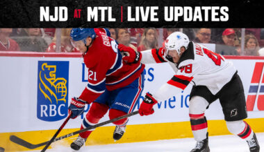 LIVE UPDATES: Devils 2, Canadiens 0