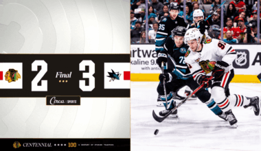 RECAP: Blackhawks Lose Close One to Sharks